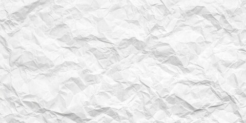 Fototapeta premium Crafting projects Crumpled white paper texture cente