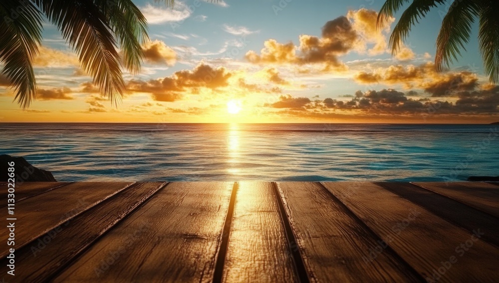 Poster perfect setting for relaxation with a view of the serene water.