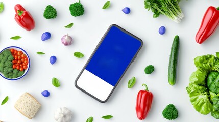 The interface of a food delivery app displayed on a smartphone screen shows a seamless meal ordering process for restaurants or cafes with plenty of room for text messaging.