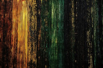 Obraz premium Abstract Dark Green Gold Texture Background Fabric Textile Pattern