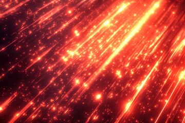 Obraz premium The energetic lines create a captivating visual experience reminiscent of anime style.