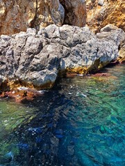 Rocky Coastline and Crystal-Clear Waters of Palaiokastritsa, Corfu