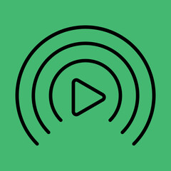 Play icon design