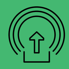 Upload icon design