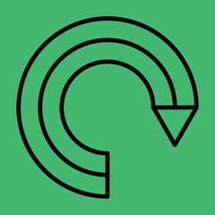Refresh icon design
