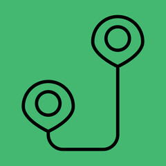 Location icon design