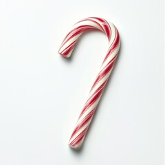 Candy cane isolated on white background