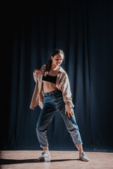 Fototapeta premium person in a studio