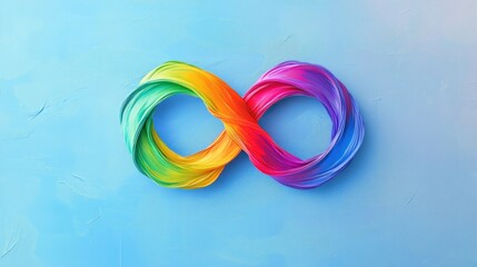 Abstract Infinity Symbol