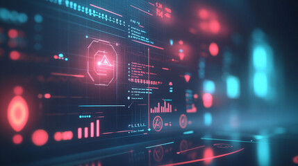 Obraz premium A digital training plan icon with progress tracking data, symbolizing online platforms for goal-setting in sports. 