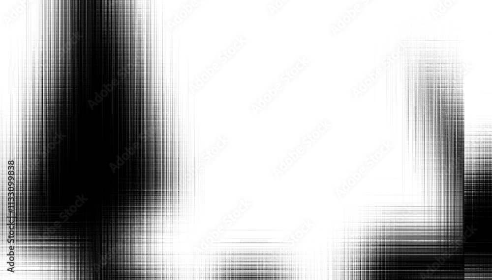 Fototapete Modern abstract overlay transparent background texture with layers of black and gray transparent material in grunge lines in random geometric
