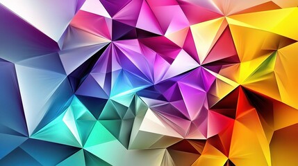 Obraz premium Colorful Abstract Modern Background with Geometric Shapes