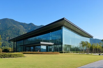 architectural design modern building