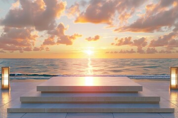 Orange and Blue Dna Strand with Molecular Structures on Digital Interface