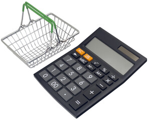 Calculator and shopping cart