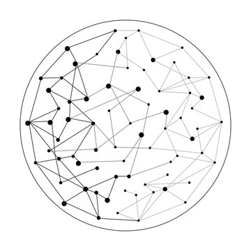 recommend clip art: IoT cloud connectors, connected web black dots, big data network concept, business connection with global data, cloud technology