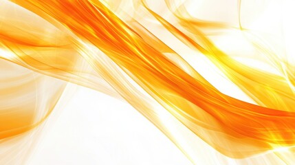 Naklejka premium Vibrant Abstract Background of Orange Technology with Bright Bursts and Fluid Art Elements