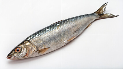 Fototapeta premium fish on white background