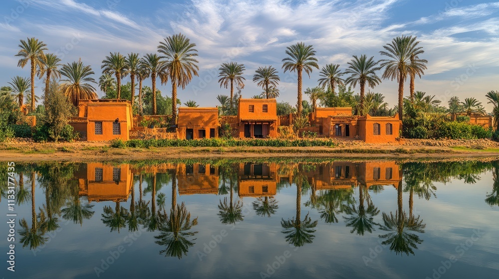 Canvas Prints house on the river