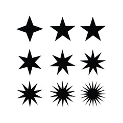 Obraz premium A beautiful flower shapes set and background 