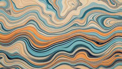Obraz premium Explore Calming Rhythms: Tranquil Visuals for Mindful Living
