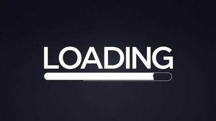 Loading, Progress, Bar, Screen, Digital, Display, Technology, Data, Code, Matrix, Numbers, Letters, Symbols, Black, White, Monochrome, Minimalist, Modern, Futuristic, Computer, Monitor, Interface, GUI