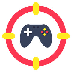 Modern design icon of gamepad © Rabiya