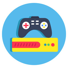Modern design icon of gamepad © Rabiya