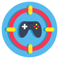 Modern design icon of gamepad © Rabiya