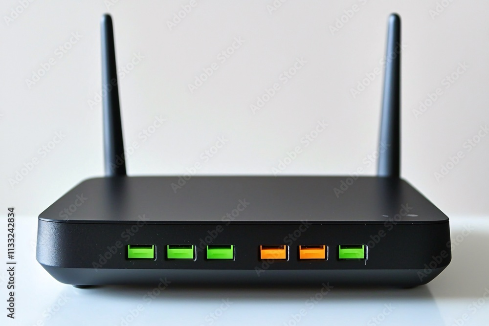 Poster high speed internet router wireless network device home wifi modem