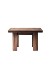 Minimalist Wooden Bench in Modern Interior