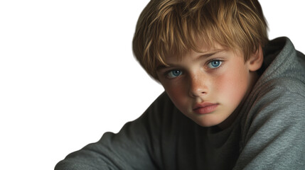 portrait of a young child