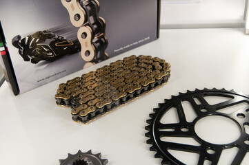 new spare parts for a motorcycle