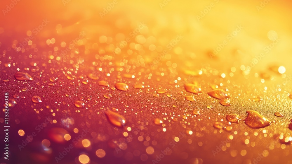 Aufkleber golden color gradient background with a grainy texture, generative ai