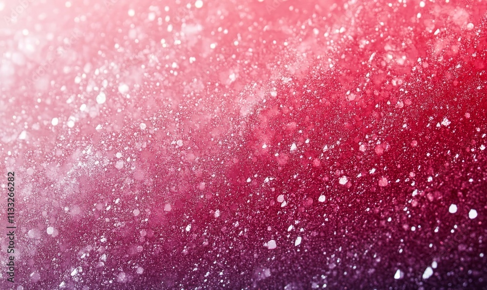 Poster pink-red color gradient background with a grainy texture, generative ai
