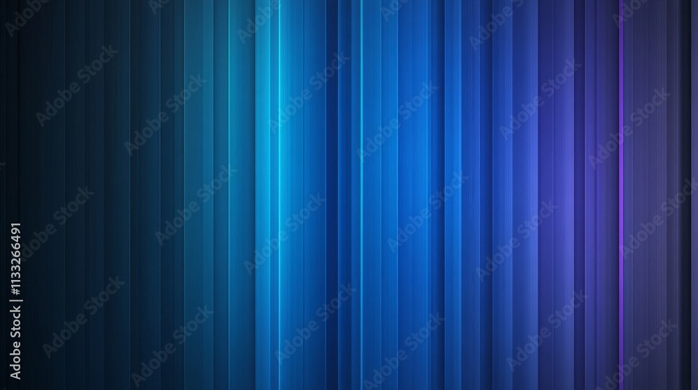 Poster deep blue colors gradient background with a grainy texture, generative ai