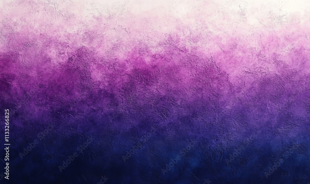 Poster blue violet color gradient background with a grainy texture, generative ai
