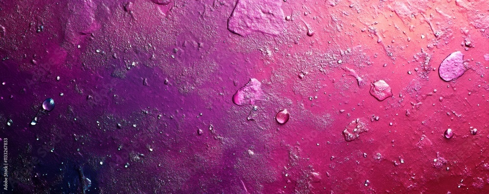 Poster magenta color gradient background with a grainy texture, generative ai