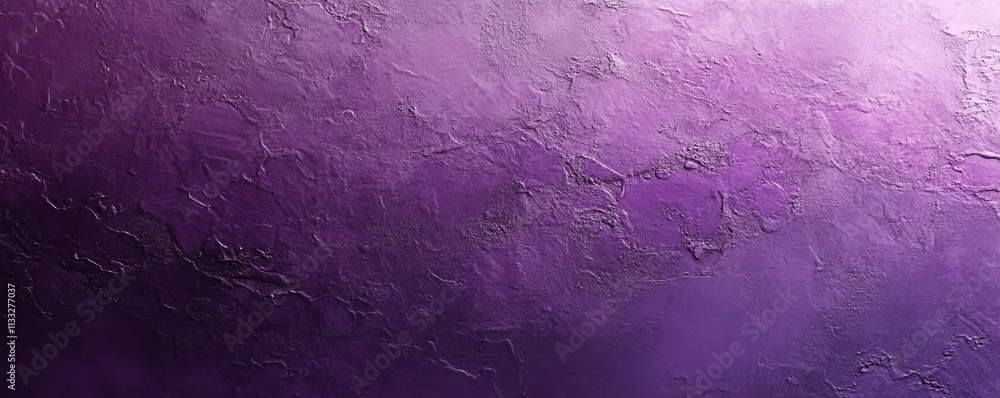 Poster deep purple color gradient background with a grainy texture, generative ai