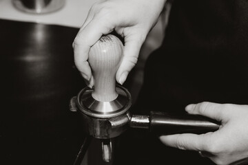 the process of making coffee