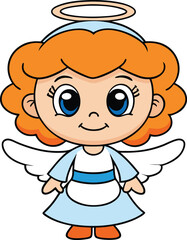 Obraz premium Adorable Little Angel