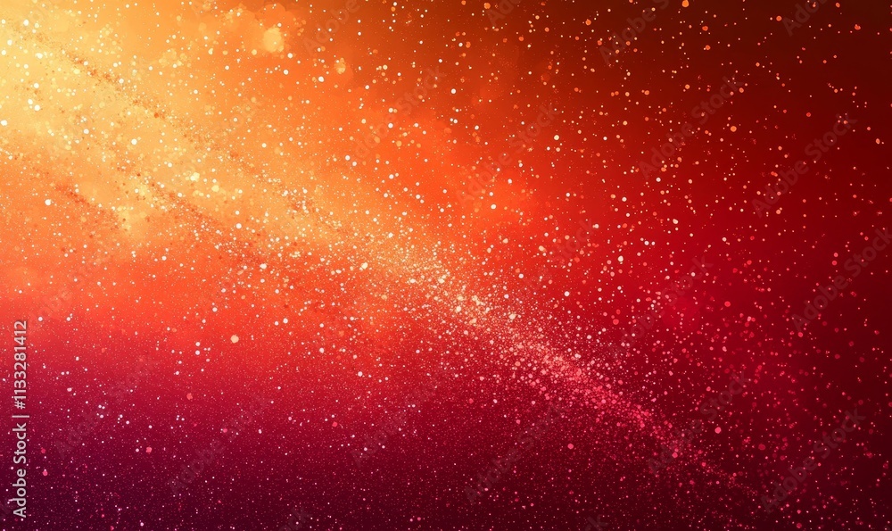 Aufkleber red-orange color gradient background with a grainy texture, generative ai