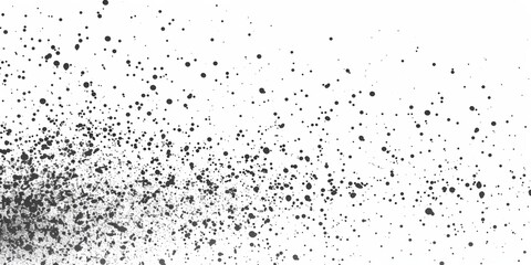 Fototapeta premium A captivating display of halftone vector textures creates an intricate monochrome background filled with abstract splattered patterns.