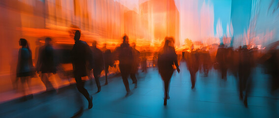 Dynamic long-exposure capture of professionals moving in unison