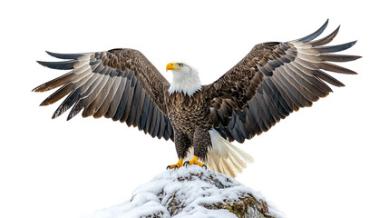 Obraz premium bald eagle in flight