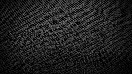 Obraz premium Black Mesh Fabric Texture