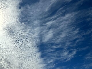 Amazing clouds in the sky 