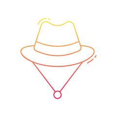 Cowboy Hat vector icon