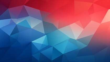 Obraz premium abstract background with triangles, triangle, green, red, pink, blue, geometric