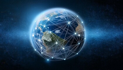 Obraz premium Luxurious office space with city skyline visible through glass walls